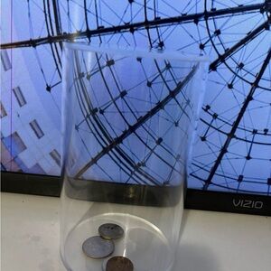 Clear Acrylic Coin Saving Case